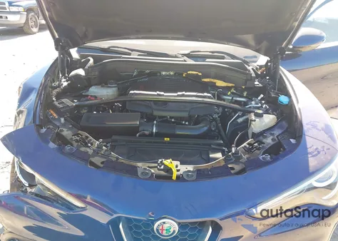 2018 Alfa Romeo Stelvio Ti Awd z USA, uszkodzony, nr VIN ZASFAKBN2J7B60456